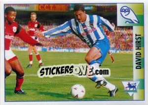 Cromo David Hirst (Star Player) - Premier League Inglese 1994-1995 - Merlin