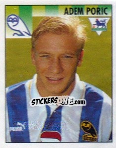 Sticker Adem Poric - Premier League Inglese 1994-1995 - Merlin
