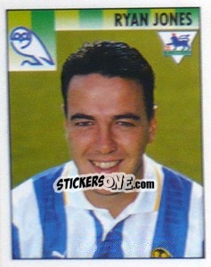 Sticker Ryan Jones - Premier League Inglese 1994-1995 - Merlin