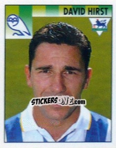 Sticker David Hirst - Premier League Inglese 1994-1995 - Merlin