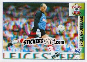 Sticker Bruce Grobbelaar (Star Player) - Premier League Inglese 1994-1995 - Merlin