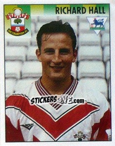 Sticker Richard Hall - Premier League Inglese 1994-1995 - Merlin