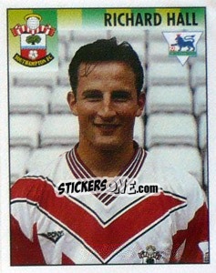 Cromo Richard Hall - Premier League Inglese 1994-1995 - Merlin