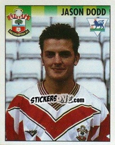 Sticker Jason Dodd - Premier League Inglese 1994-1995 - Merlin