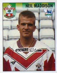 Cromo Neil Maddison - Premier League Inglese 1994-1995 n. 444 - Merlin