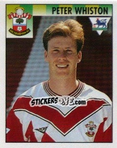 Cromo Peter Whiston - Premier League Inglese 1994-1995 - Merlin