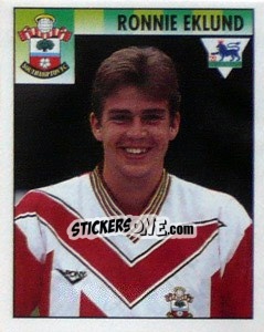 Sticker Ronnie Eklund - Premier League Inglese 1994-1995 n. 454 - Merlin