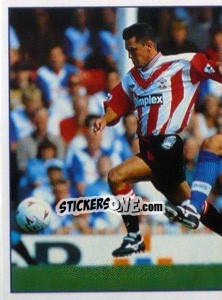Sticker Nicky Banger (Action 1/2) - Premier League Inglese 1994-1995 - Merlin