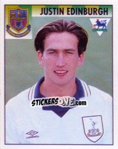 Cromo Justin Edinburgh - Premier League Inglese 1994-1995 n. 465 - Merlin