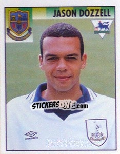 Cromo Jason Dozzell - Premier League Inglese 1994-1995 - Merlin