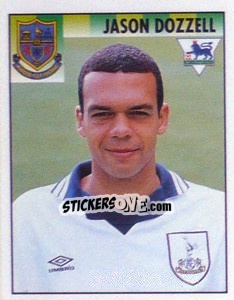 Sticker Jason Dozzell - Premier League Inglese 1994-1995 n. 474 - Merlin