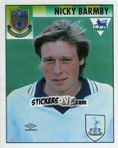 Cromo Nicky Barmby - Premier League Inglese 1994-1995 n. 475 - Merlin