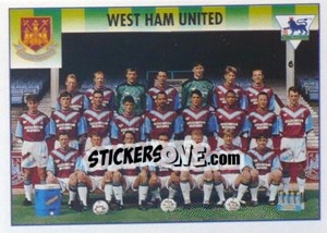 Sticker Team Photo - Premier League Inglese 1994-1995 - Merlin
