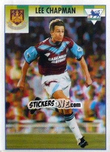Sticker Lee Chapman (Star Player) - Premier League Inglese 1994-1995 - Merlin