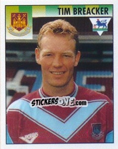 Sticker Tim Breacker - Premier League Inglese 1994-1995 n. 486 - Merlin
