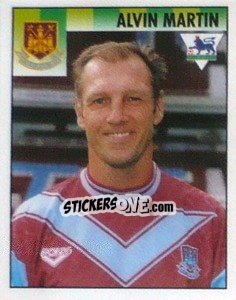 Sticker Alvin Martin - Premier League Inglese 1994-1995 - Merlin