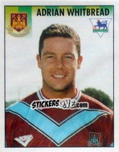 Sticker Adrian Whitbread - Premier League Inglese 1994-1995 n. 489 - Merlin