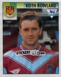Cromo Keith Rowland - Premier League Inglese 1994-1995 - Merlin