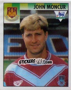 Sticker John Moncur - Premier League Inglese 1994-1995 n. 491 - Merlin