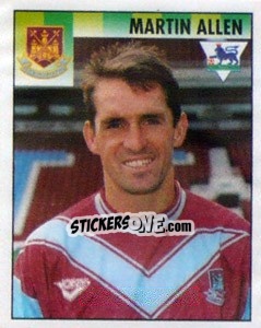 Sticker Martin Allen - Premier League Inglese 1994-1995 n. 492 - Merlin