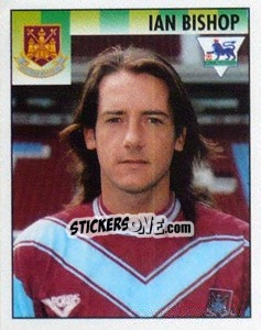 Sticker Ian Bishop - Premier League Inglese 1994-1995 - Merlin