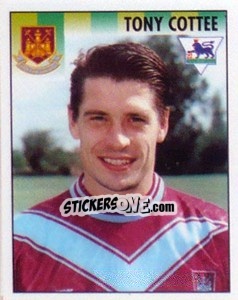 Sticker Tony Cottee - Premier League Inglese 1994-1995 - Merlin