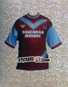 Figurina Home Kit - Premier League Inglese 1994-1995 - Merlin