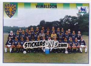 Sticker Team Photo - Premier League Inglese 1994-1995 - Merlin