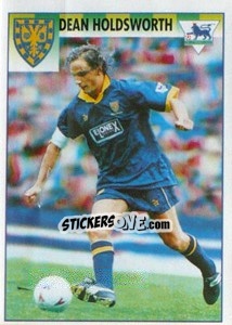 Sticker Dean Holdsworth (Star Player) - Premier League Inglese 1994-1995 - Merlin