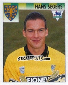 Cromo Hans Segers - Premier League Inglese 1994-1995 - Merlin
