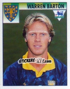 Sticker Warren Barton - Premier League Inglese 1994-1995 n. 512 - Merlin