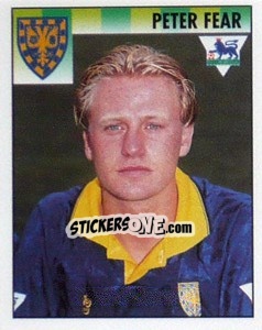 Sticker Peter Fear - Premier League Inglese 1994-1995 - Merlin