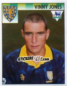 Cromo Vinny Jones - Premier League Inglese 1994-1995 - Merlin