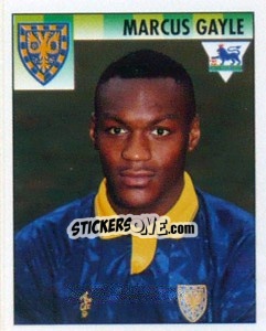 Sticker Marcus Gayle - Premier League Inglese 1994-1995 n. 520 - Merlin