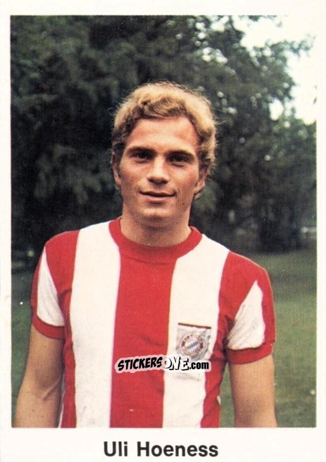 Figurina Uli Hoeness - Fussball 1970-1971 n. 97 - Bergmann
