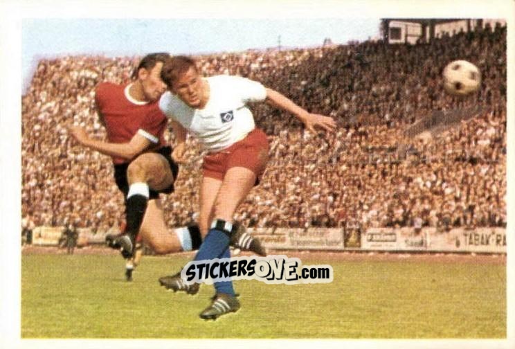Cromo Action (35) - Fussball 1966-1967 n. 35 - Bergmann