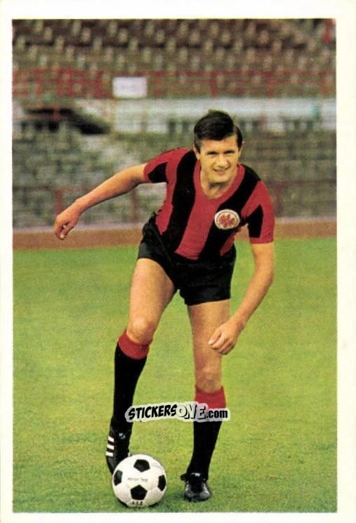 Figurina Peter Blusch - Fussball 1966-1967 n. 158 - Bergmann