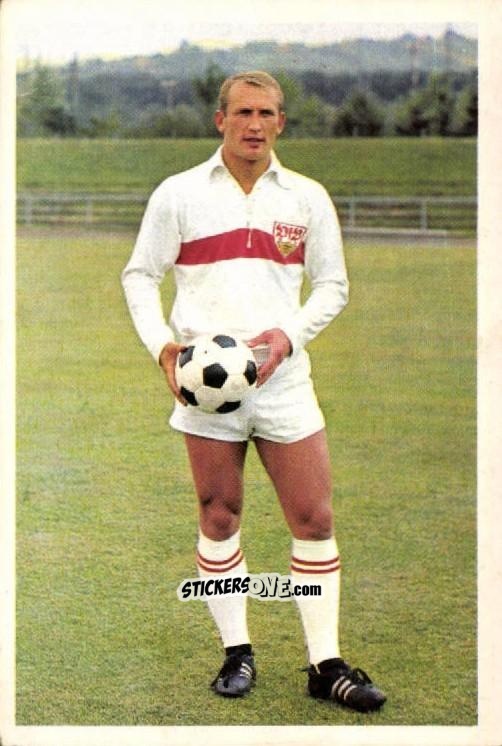 Figurina Johann Eisele - Fussball 1966-1967 n. 230 - Bergmann