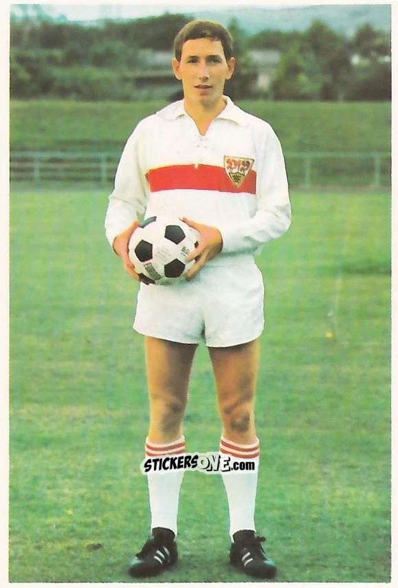 Figurina Willi Entenmann - Fussball 1966-1967 n. 240 - Bergmann
