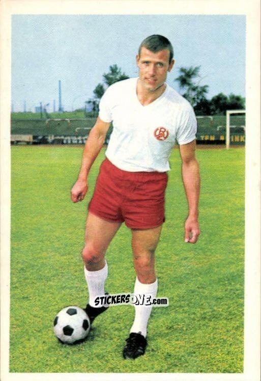 Sticker Klaus Fetting - Fussball 1966-1967 n. 351 - Bergmann