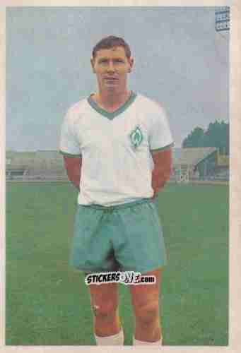Figurina Willi Soya - Bundesliga 1965-1966 n. 13 - Bergmann