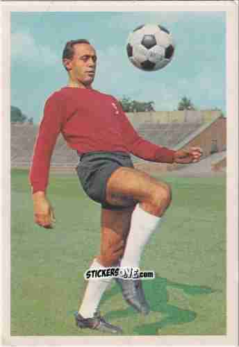 Figurina Stefan Bena - Bundesliga 1965-1966 n. 70 - Bergmann
