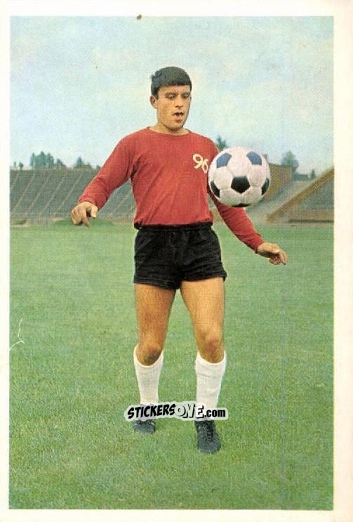 Figurina Fred Hoff - Bundesliga 1965-1966 n. 80 - Bergmann