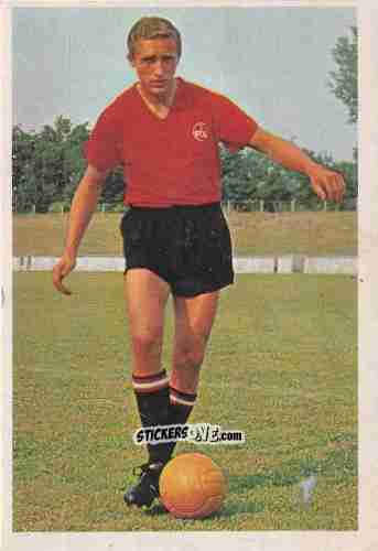 Figurina Heinrich Müller - Bundesliga 1965-1966 n. 93 - Bergmann