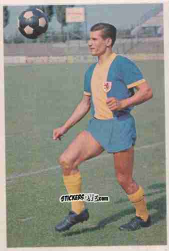Cromo Klaus Gerwien - Bundesliga 1965-1966 n. 123 - Bergmann