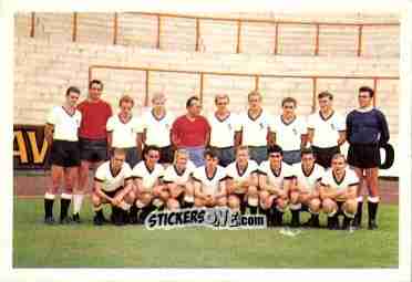 Cromo Mannschaft - Bundesliga 1965-1966 n. 145 - Bergmann