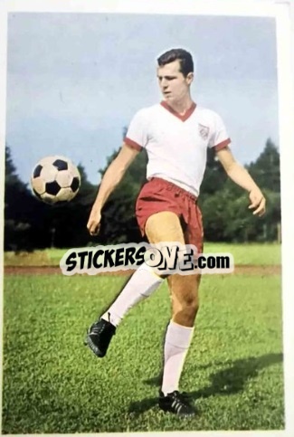 Sticker Franz Beckenbauer - Bundesliga 1965-1966 n. 259 - Bergmann