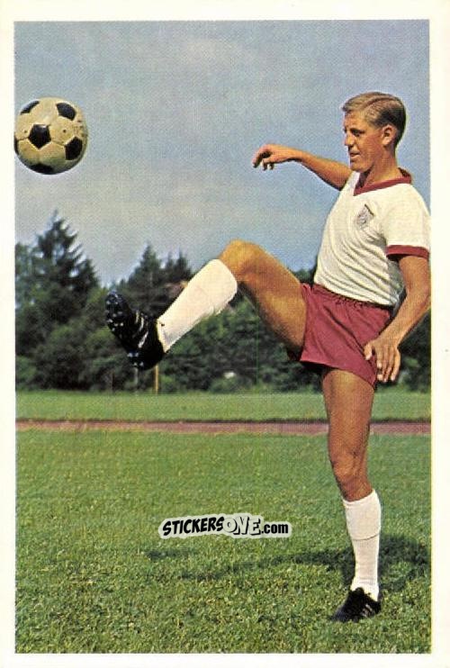Figurina Karl Borutta - Bundesliga 1965-1966 n. 265 - Bergmann