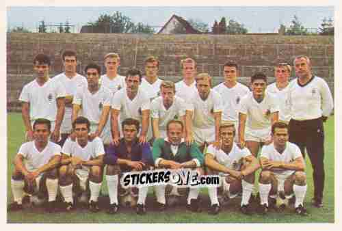 Cromo Mannschaft - Bundesliga 1965-1966 n. 273 - Bergmann