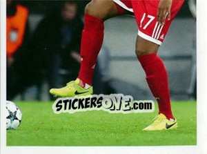 Sticker Jérôme Boateng (puzzle 2) - FC Bayern München 2017-2018 n. 67 - Panini